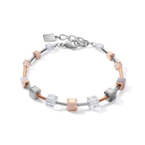 BRANSOLETKA ROSEGOLD-SILVER 
