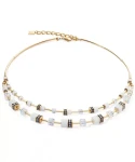 NASZYJNIK  WHITE GOLD