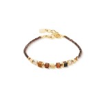 BRANSOLETKA BROWN GOLD